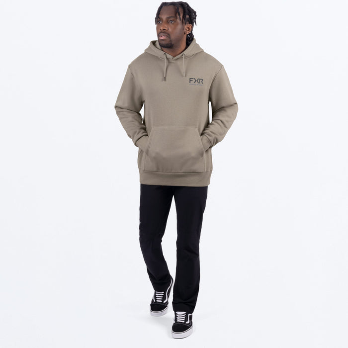 FXR WALLEYE COTTON PULLOVER HOODIE 2025 - Stone/Steel