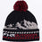 FXR MOUNTAIN BEANIE SNOW 2027 in Black/Oxblood