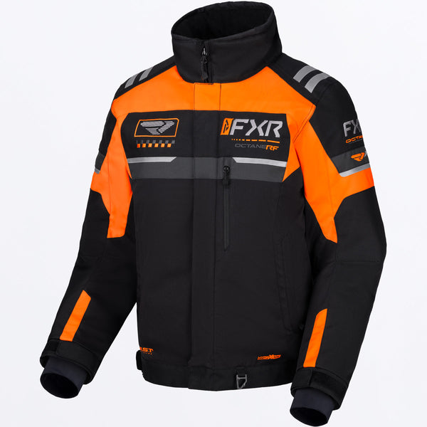 FXR Octane RF Jacket in Black/Orange