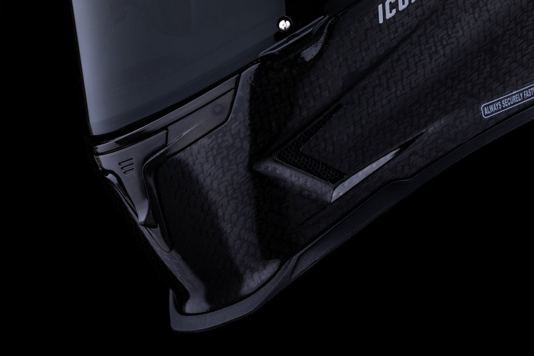 Icon Airframe Pro Carbon 4Tress Helmet 2025 In Black