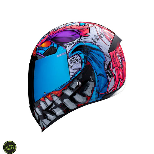 Icon Airframe Pro krazy Klown Helmet 2025 in Pink