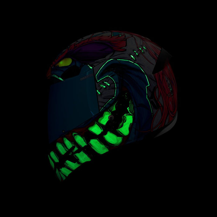 Icon Airframe Pro krazy Klown Helmet 2025 in Pink