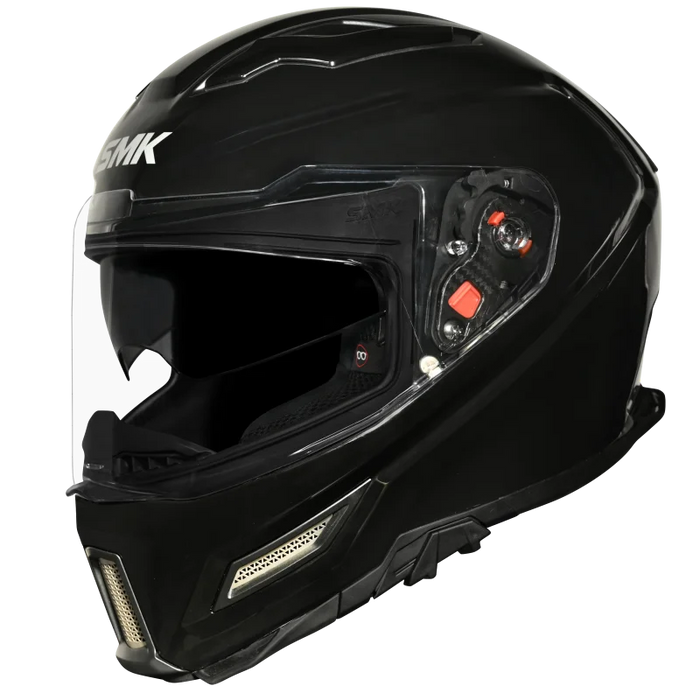 SMK Agnar Unicolour Helmet 2025 in Matte Black
