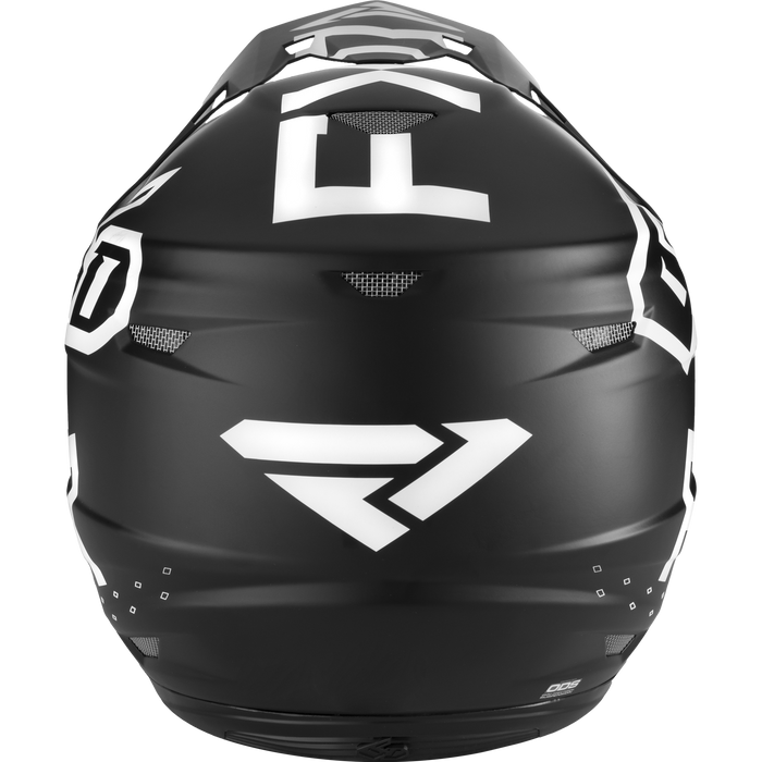 FXR 6D ATR-2Y Youth Helmet in Black/White