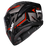 SMK Typhoon Azonix Helmet 2025 in Black/Grey/Red