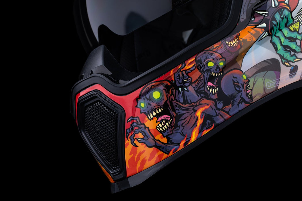 Icon Airflite Mips Blegh Helmet 2025 in Red