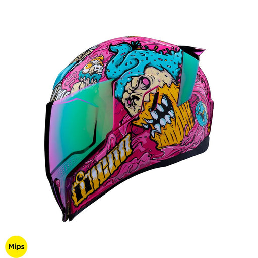 Icon Airflite Mips Snack Attack Helmet 2025 in Pink