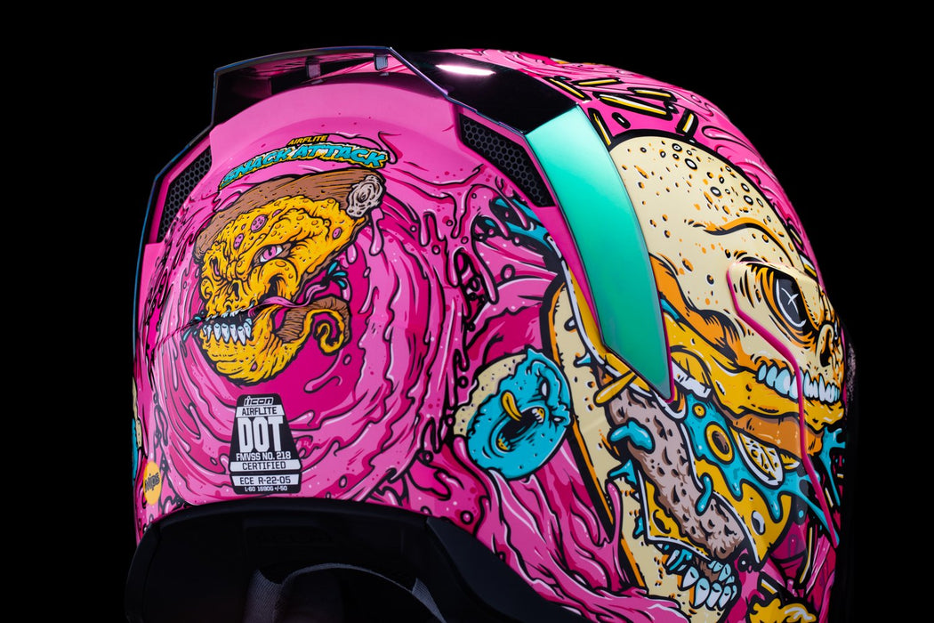 Icon Airflite Mips Snack Attack Helmet 2025 in Pink