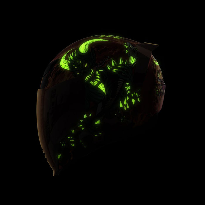 Icon Airflite Mips Blegh Helmet 2025 in Red