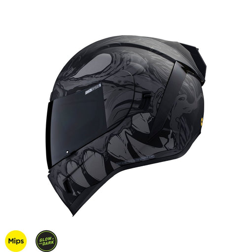 icon Airform Mips MANIK'RR Dark Helmet 2025 in Dark Black