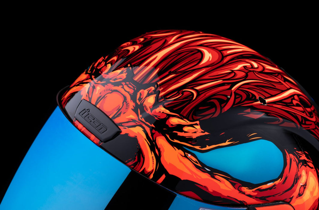 ICON Airform Mips MANIK'RR Helmet 2025 in Red