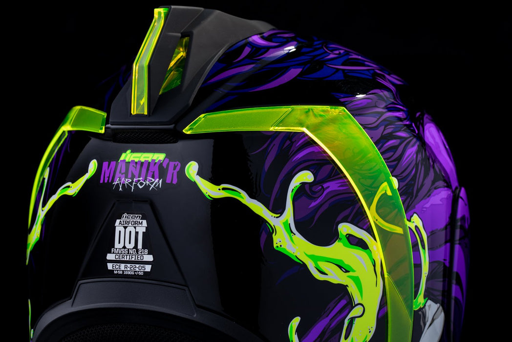 ICON Airform Mips MANIK'RR Helmet 2025 in Purple