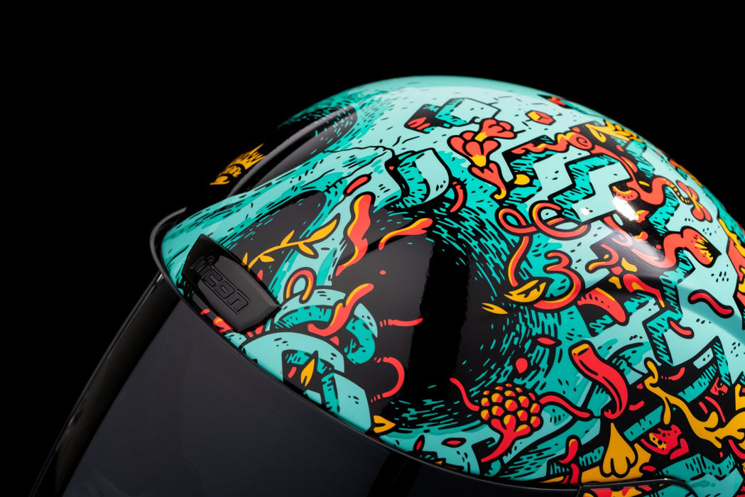 icon Airform Mips Munchies Helmet 2025 in Blue