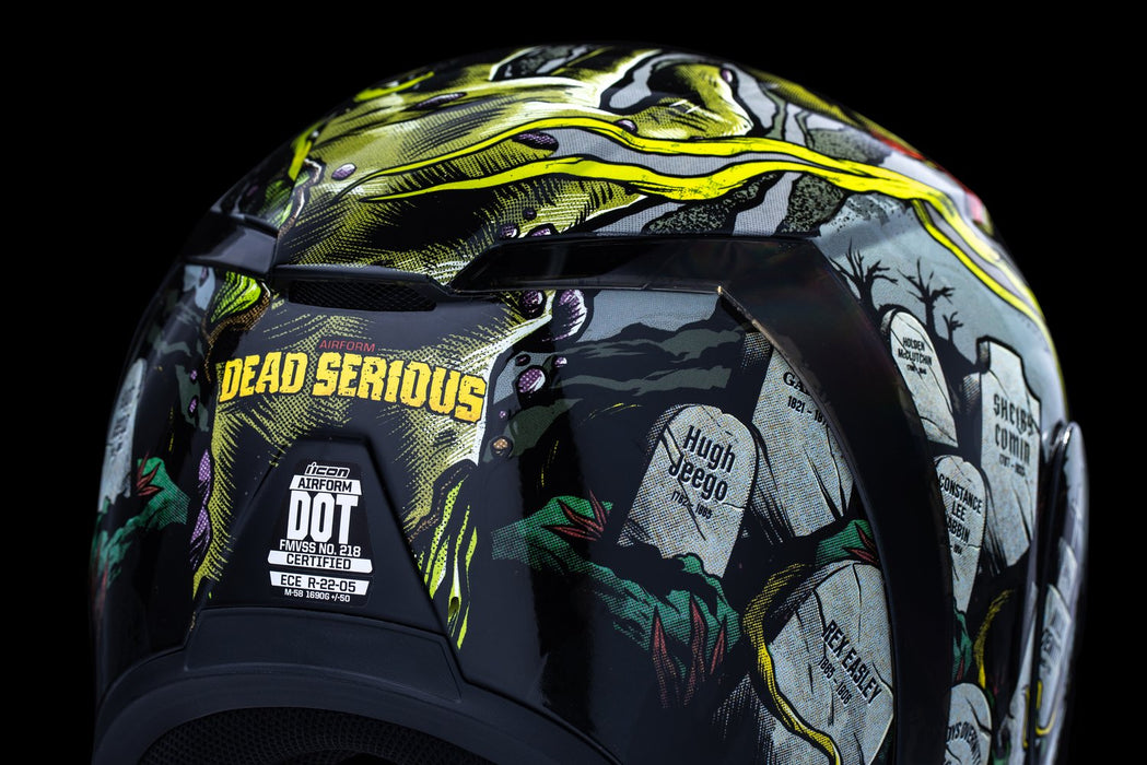 Icon Airform Mips Dead Serious Helmet 2025 in Black