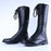HELGRADE ANISTON WOMEN'S LEATHER BOOTS in Black