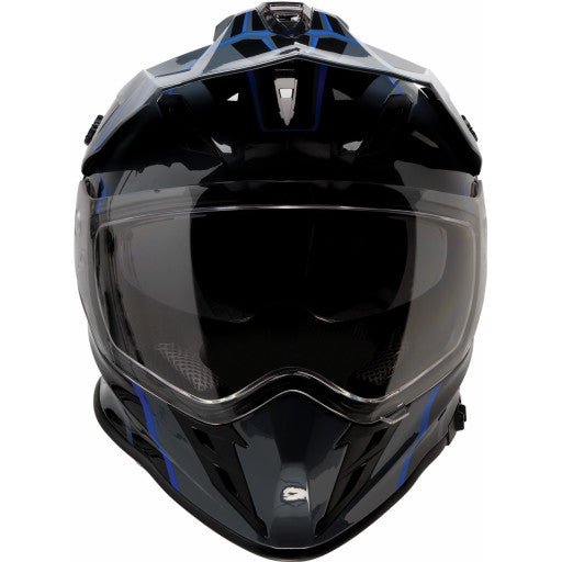Z1R RANGE 2.0 VOYAGER HELMET 2025 in Black/Blue