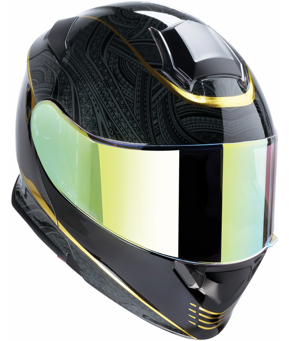 Z1R SOLARIS 2.0 NOTORIOUS MODULAR HELMET 2026 in Black/Gold