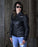 HELGRADE BERGEN WOMEN'S LEATHER JACKET in Black