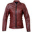 HELGRADE BERGEN WOMEN'S LEATHER JACKET in Oxblood