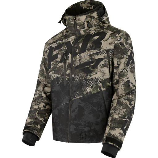 FXR Boost FX 2-IN-1 Jacket in Black-Army Camo