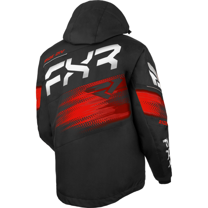 FXR Boost FX 2-in-1 Jacket in Black/Red