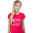 FXR Broadcast Girls Premium T-shirt in Razz/Electric Pink