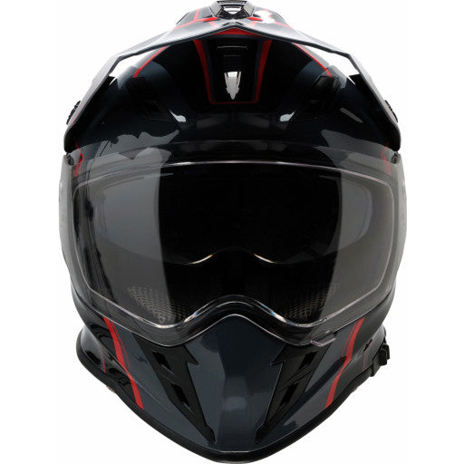 Z1R RANGE 2.0 VOYAGER HELMET 2025 in Black/Red