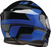 Z1R SOLARIS 2.0 MODULAR SLATER HELMET 2025 IN Black/Blue