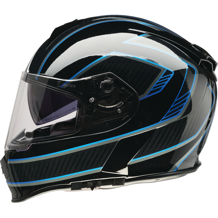 Z1R WARRANT AMPLIFY HELMET 2026 in Black/Blue