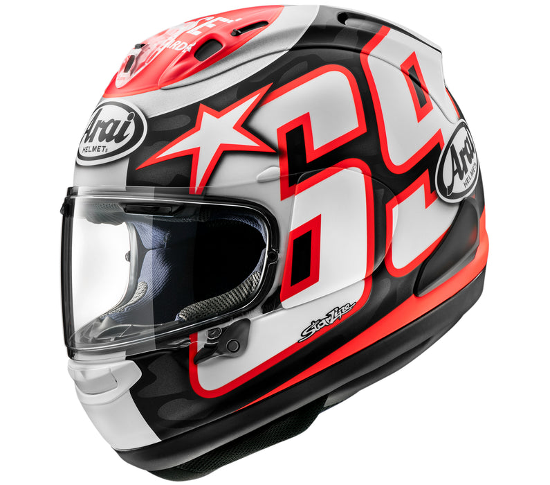 ARAI CORSAIR-X NICKY RESET RED HELMET 2026 in Red