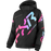 FXR CX Youth Jacket in Black/E Pink-Sky Blue