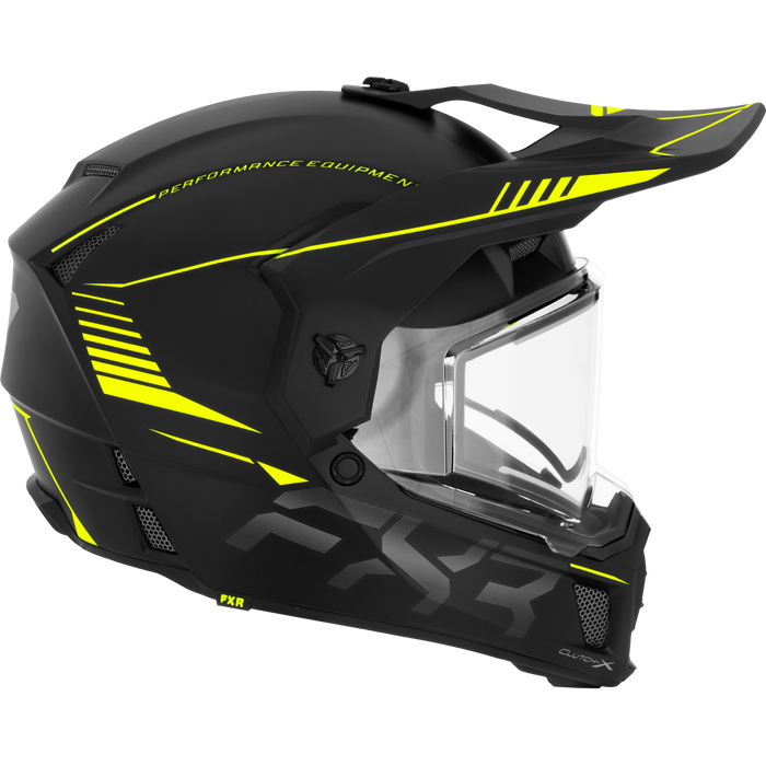 FXR Clutch X Pro Helmet in Hi Vis