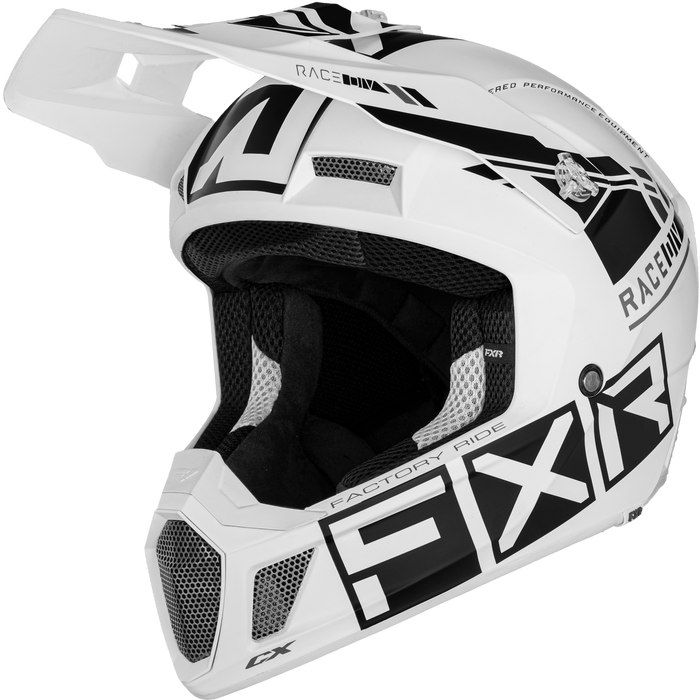 FXR Clutch CX Pro Helmet in Greyscale