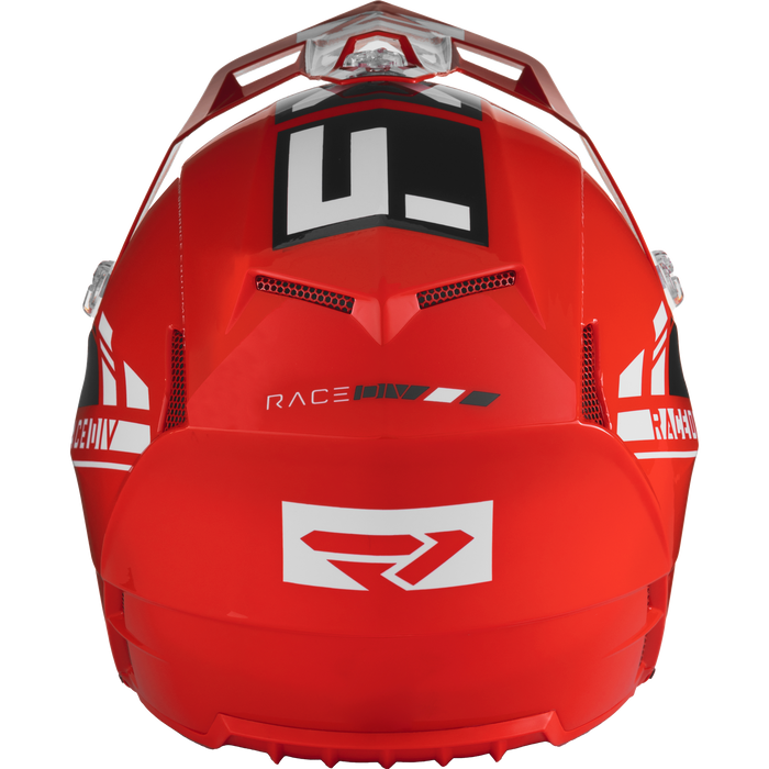 FXR Clutch CX Pro Helmet in Red/Black