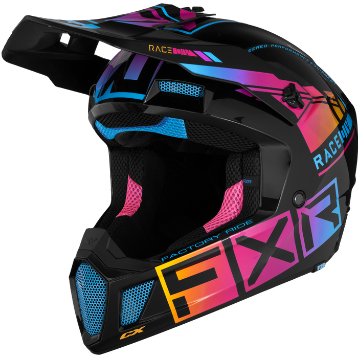 FXR Clutch CX Pro Helmet in Spectrum