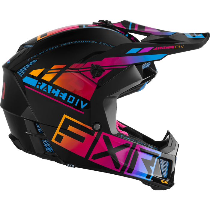 FXR Clutch CX Pro Helmet in Spectrum