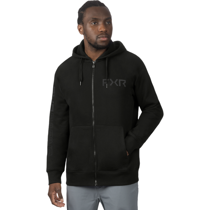 Unisex Clutch Cotton Zip Hoodie