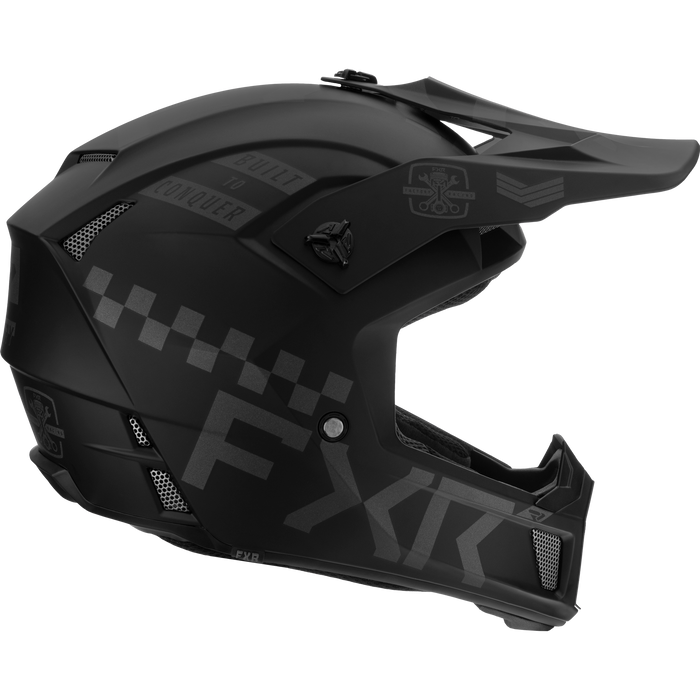FXR Clutch Gladiator Helmet in Black Ops