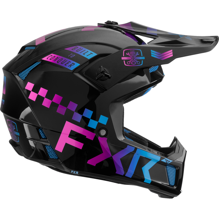 FXR Clutch Gladiator Helmet in Candy