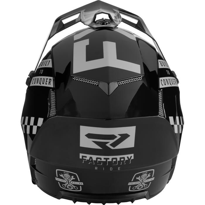 FXR Clutch Gladiator Helmet in Chrome