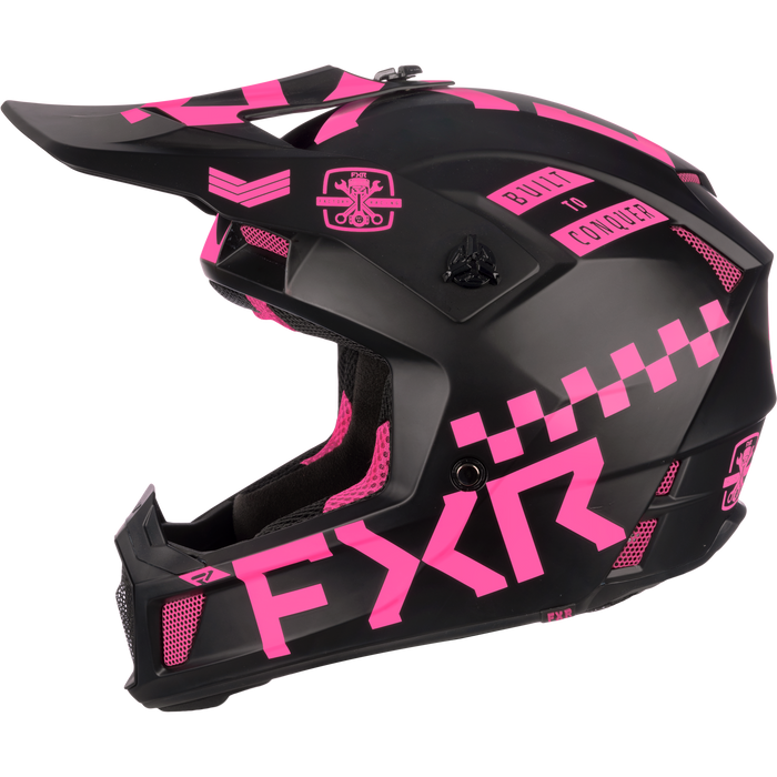 FXR Clutch Gladiator Helmet in Pink