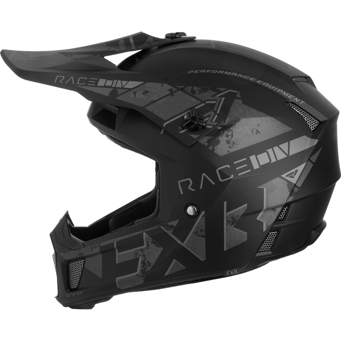 FXR Clutch Stealth Helmet in Black Ops