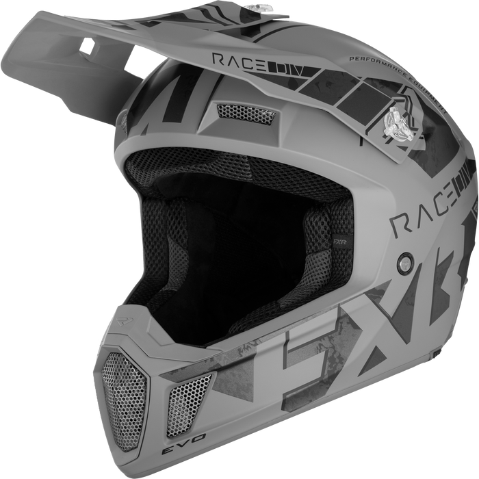 FXR Clutch Stealth Helmet in Steel