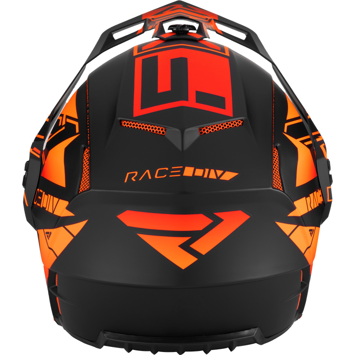 FXR Clutch X Evo Helmet in Orange