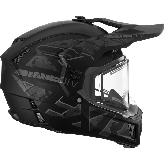 FXR Clutch X Evo Helmet in Stealth Black