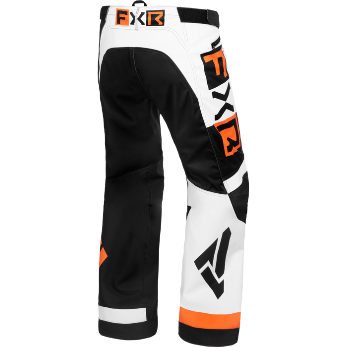 FXR Cold Cross RR Pant in Orange/White/Black