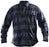 HELGRADE CORNELL MESH MOTO SHIRT in Black
