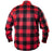 HELGRADE CORNELL MESH MOTO SHIRT in Red