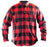 HELGRADE CORNELL MESH MOTO SHIRT in Red