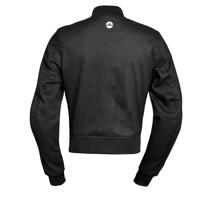 HELGRADE CRUZ WOMEN'S WAXED JACKET in Black